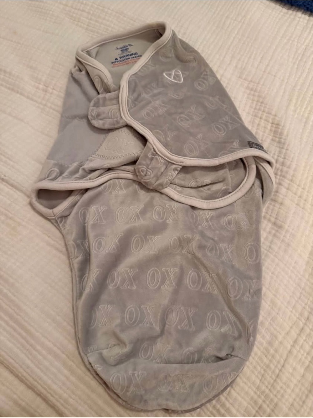 Grey Swaddle-Me Sleep Swaddle